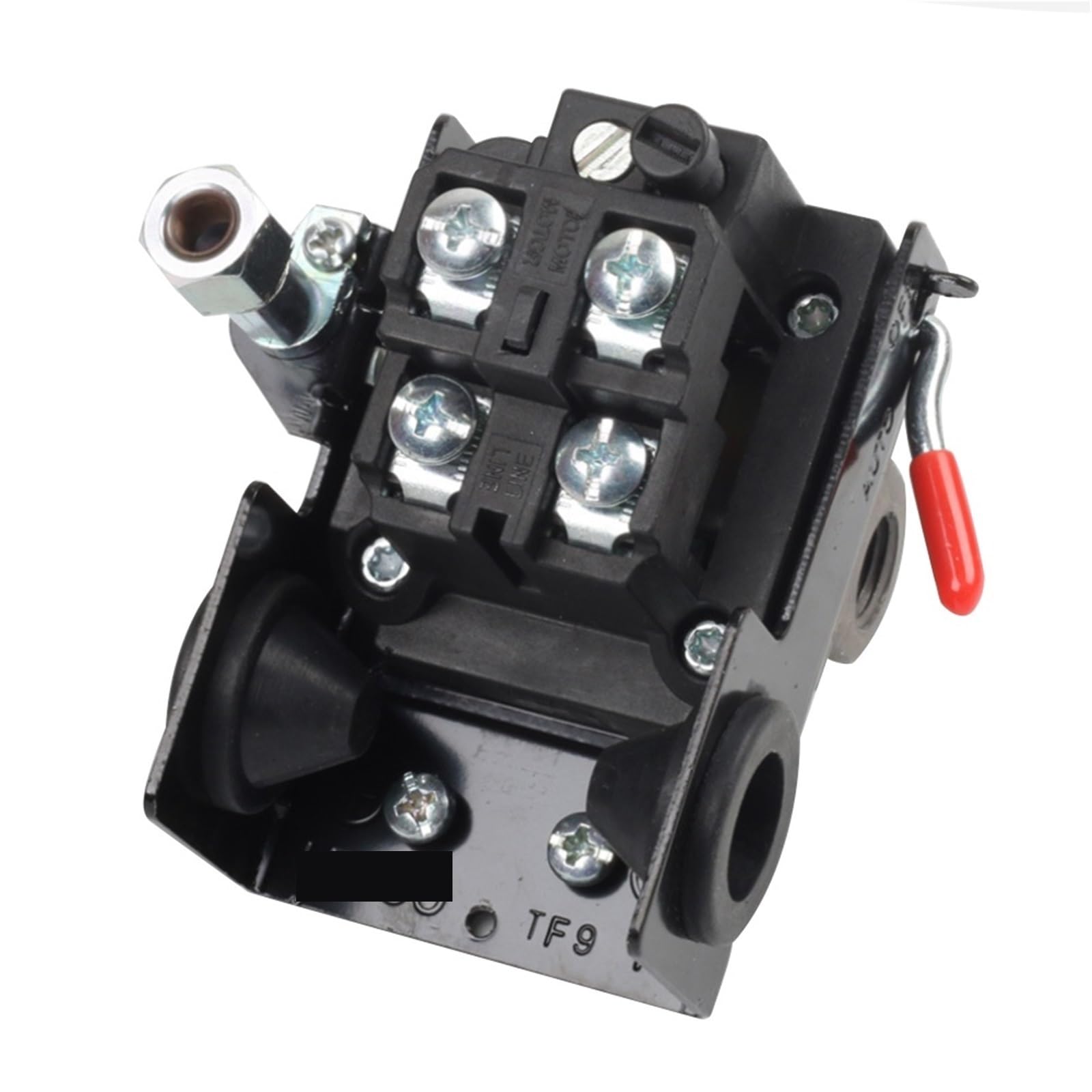 S2IZ5O Air Compressor Pressure Switch Control Valve Control 95-125 PSI 4 Port Compressor Switch