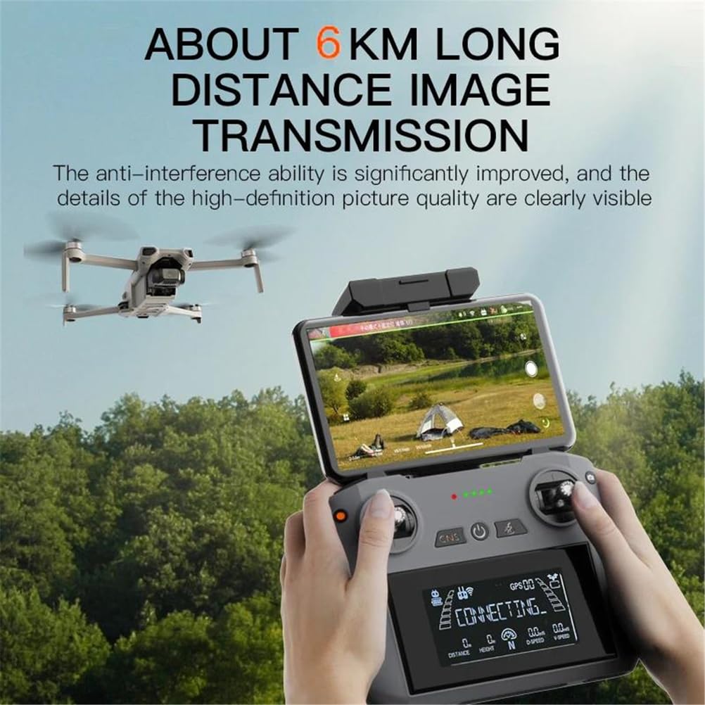 Single battery,017 dron 4k hd kamera 3-osiowy gimbal ekran dotykowy 249g ultralekka konstrukcja bezszczotkowy eis elektroniczny zdalnie sterowany quadrocopter