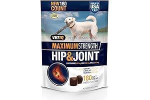Vetiq Hip & Joint Chews for Dogs, 180 ct