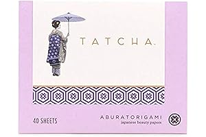 Tatcha Aburatorigami Japanese Blotting Papers: 100% Pure Abaca and Gold Leaf for Blot-Worthy Skin