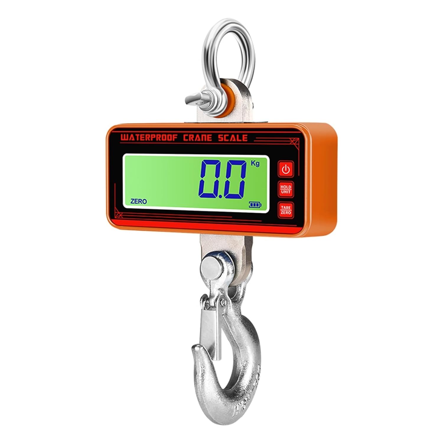 Crane Scale, 1500kg/3000lb Digital Hanging Scale Waterproof Crane Industrial Heavy Duty with Remote Control,Convenient Operation