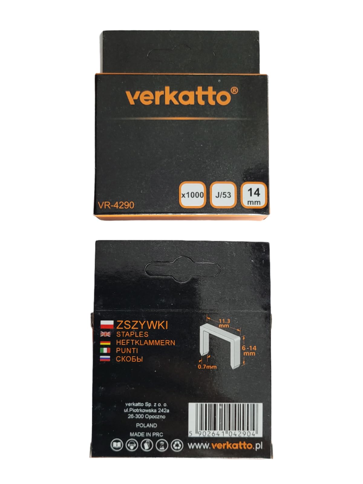 Punti Metallici Leitz N°8 - Confezione Da 1000, Per Cucitrici, Gamba 4mm - Foto 6