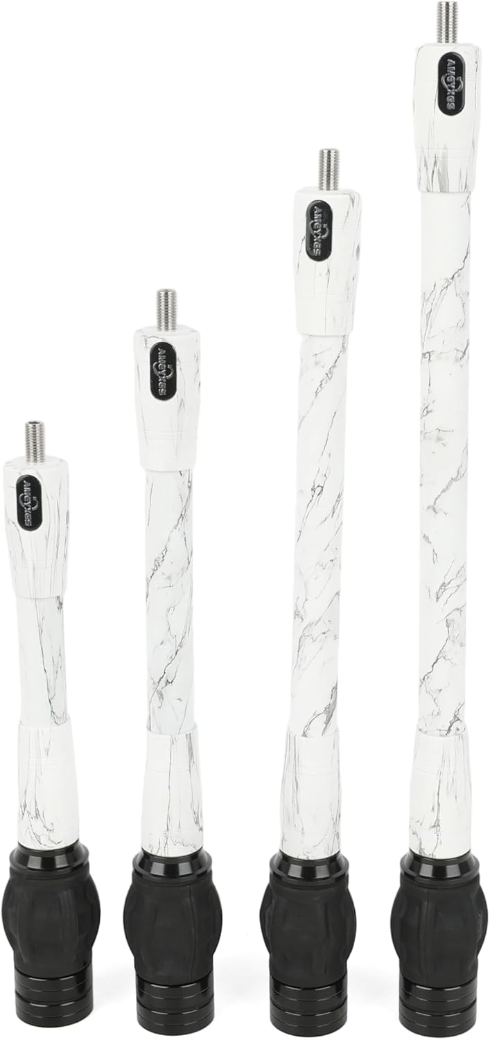 Compound Bow Carbon Balance Bar - 6/8/10/12/15 Inch Stabilizer Weight, Dedicated for Archery Target Practice and Hunting Expeditions