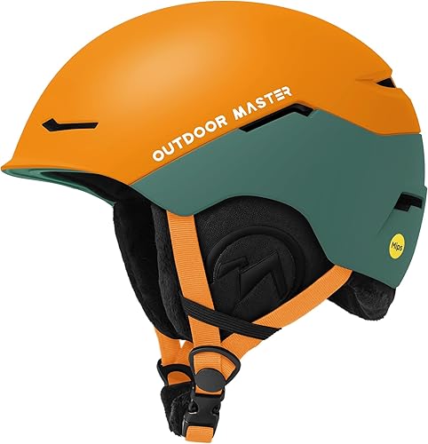 Miniatura 1 de OutdoorMaster ELK MIPS - Casco de esquí, casco deportivo de nieve y snowboard para hombres, mujeres y jóvenes