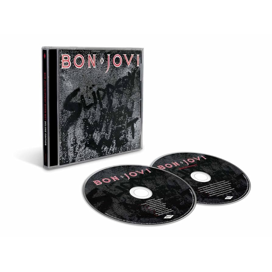 Bon Jovi Slippery When Wet サイン入り Bon Jovi Slippery When Wet サイン入り Slippery When Wet