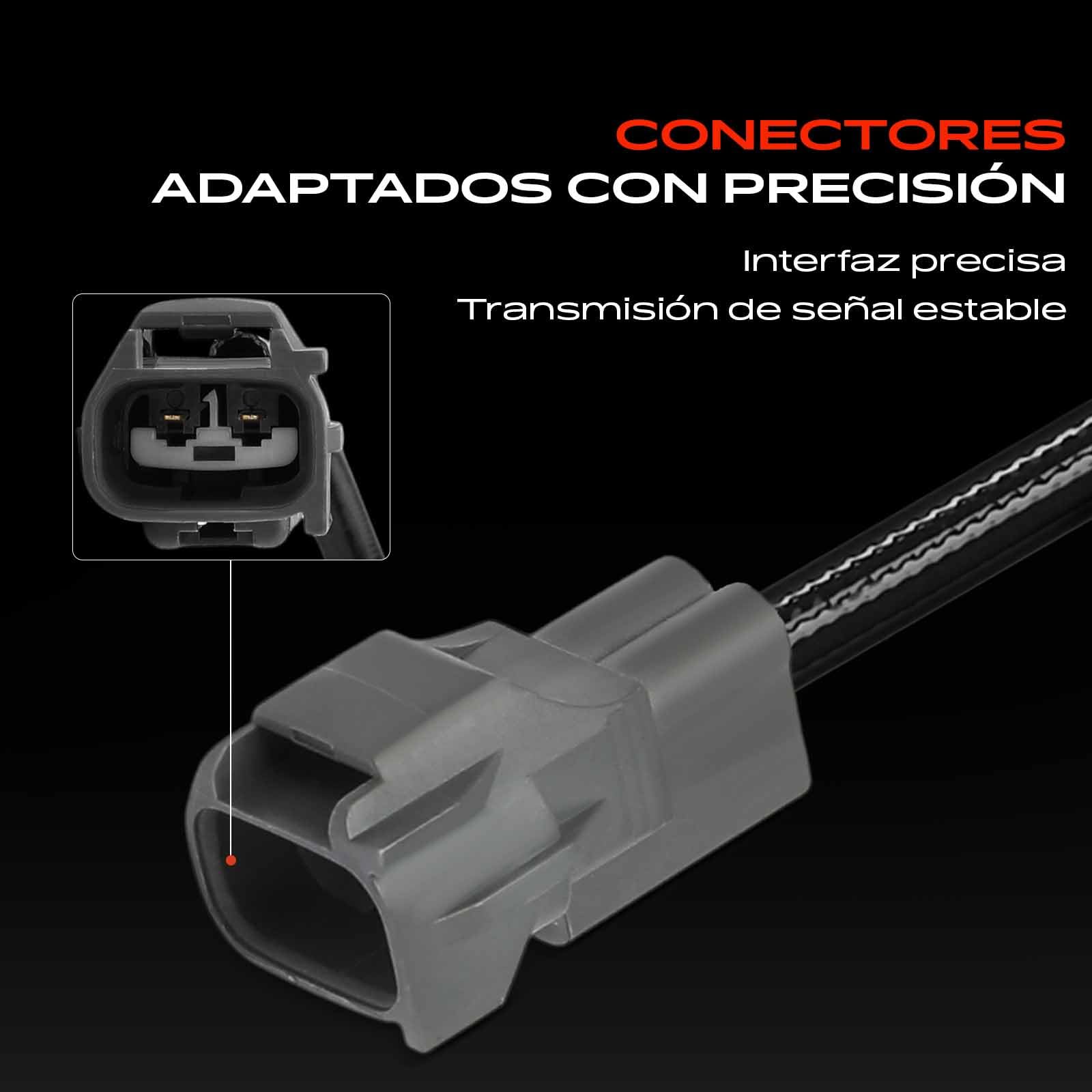 Frankberg Sensor de temperatura de gases de escape 2 Polos Compatible con Grand Vitara II JT TD TE 1.9 DDiS AWD 1.9 DDiS 2005-2015 Replace# 1481067J00,1481067J00000