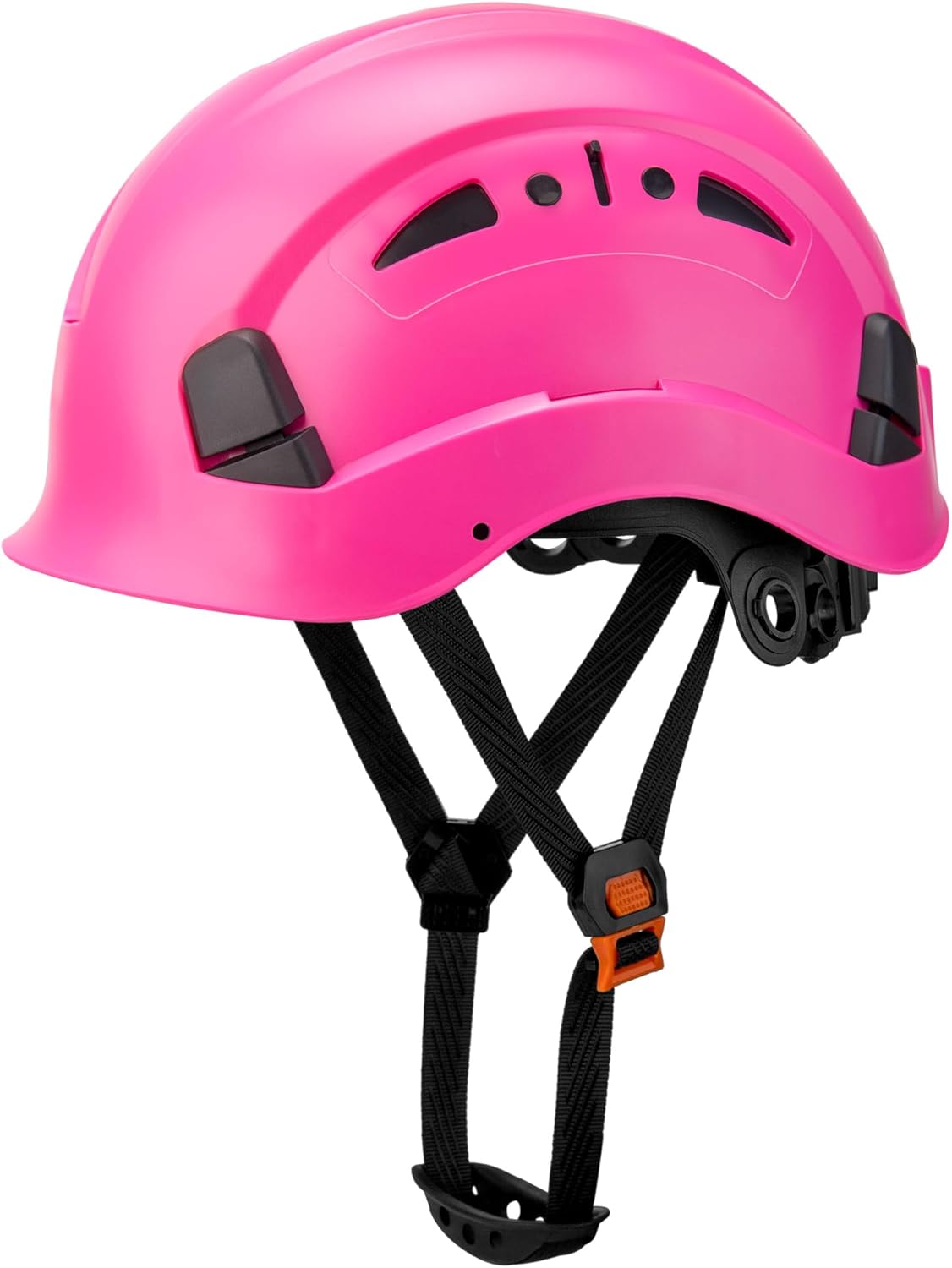 KAYGO KG601 Safety Helmet with Adjustable Fit, Chin Strap, and Vented ABS Shell for Construction and Industrial Use