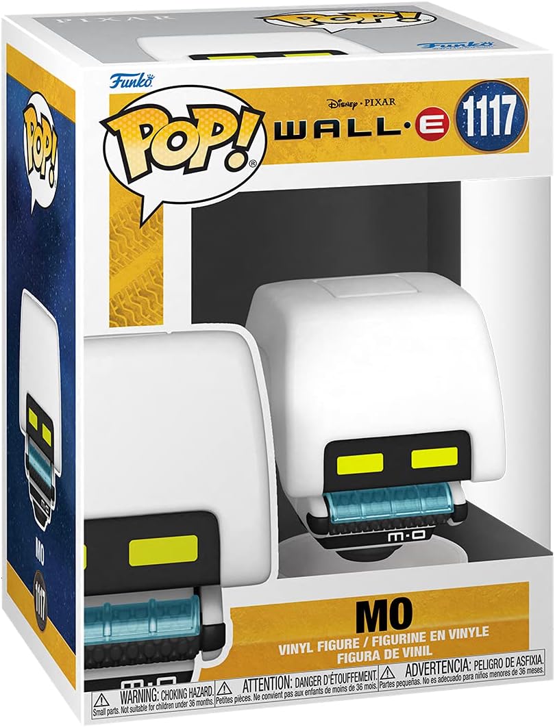 Funko POP! Disney: Wall-E, Mo, 1/6 Odds for Rare Chase Variant, Collectable Vinyl Figure, Gift Idea, Official Merchandise - Image 3