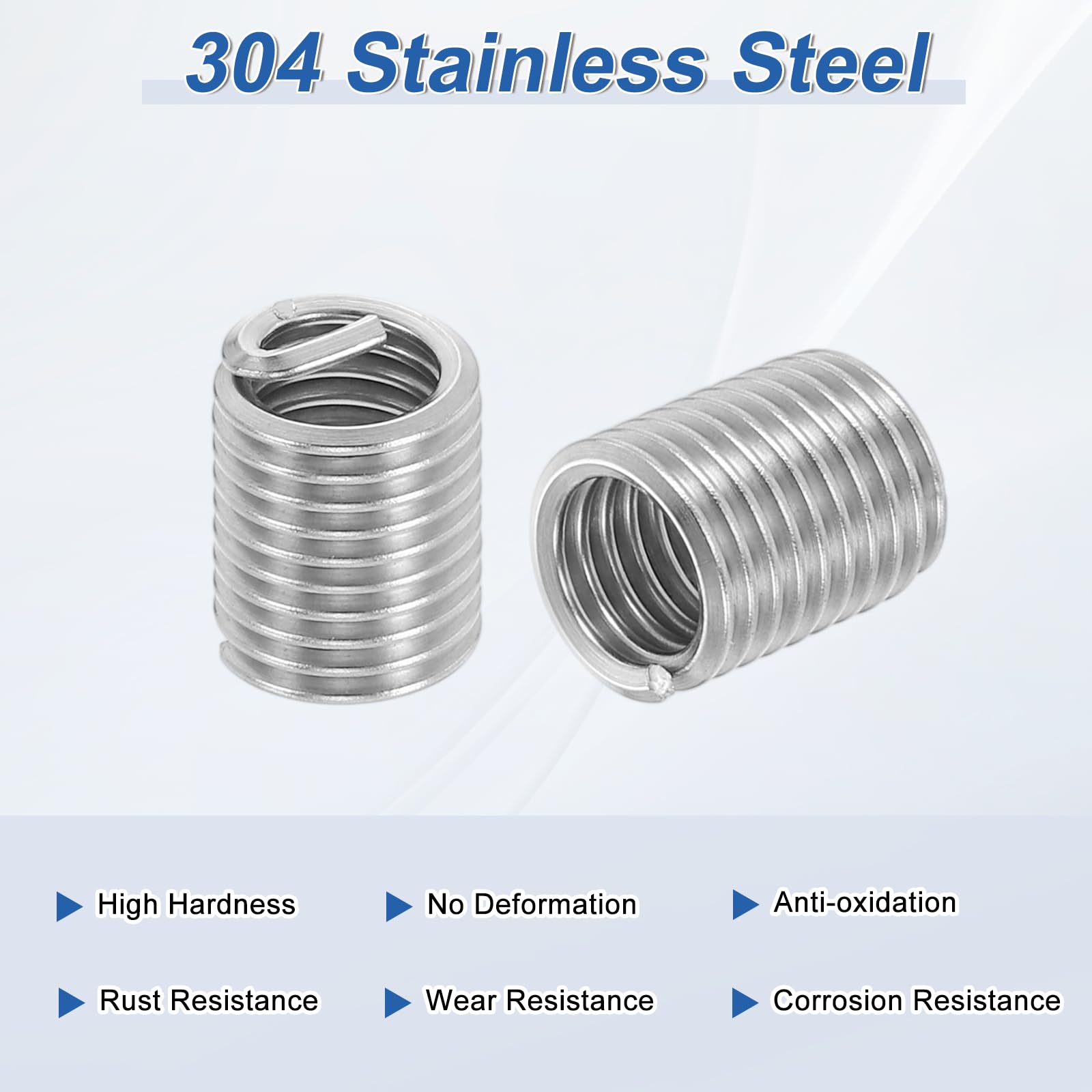 PATIKIL Wire Thread Inserts 5/16-18 UNC 2D 15.8mm - Image 3