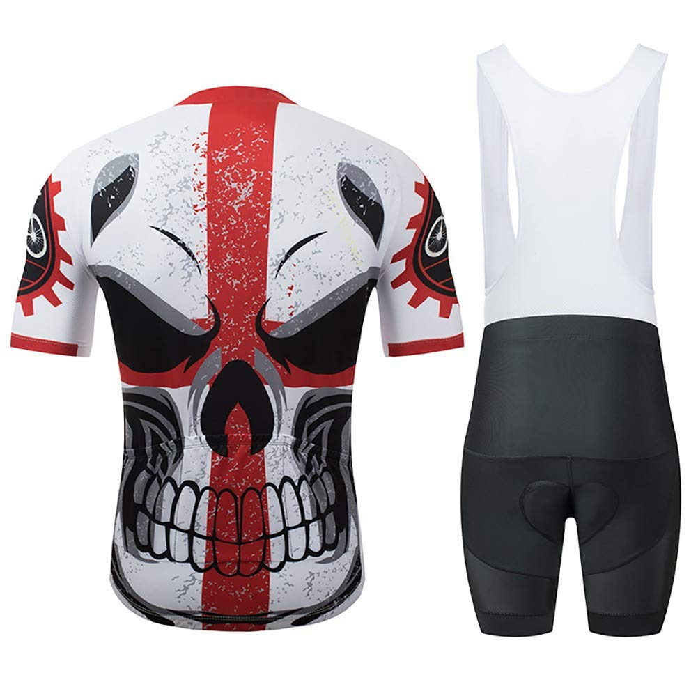 Completo Ciclismo Uomo - Maglia E Pantaloncini Con Fondello 9D Gel