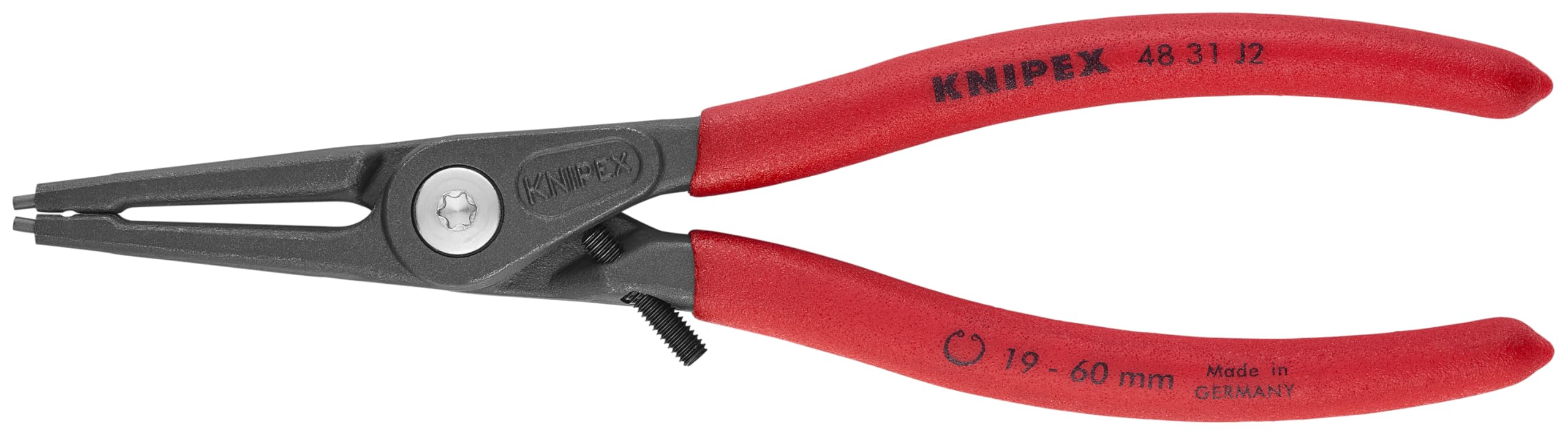 Alicates de clip interno Knipex 48 31 J2 de precision para anillos de retencion 1
