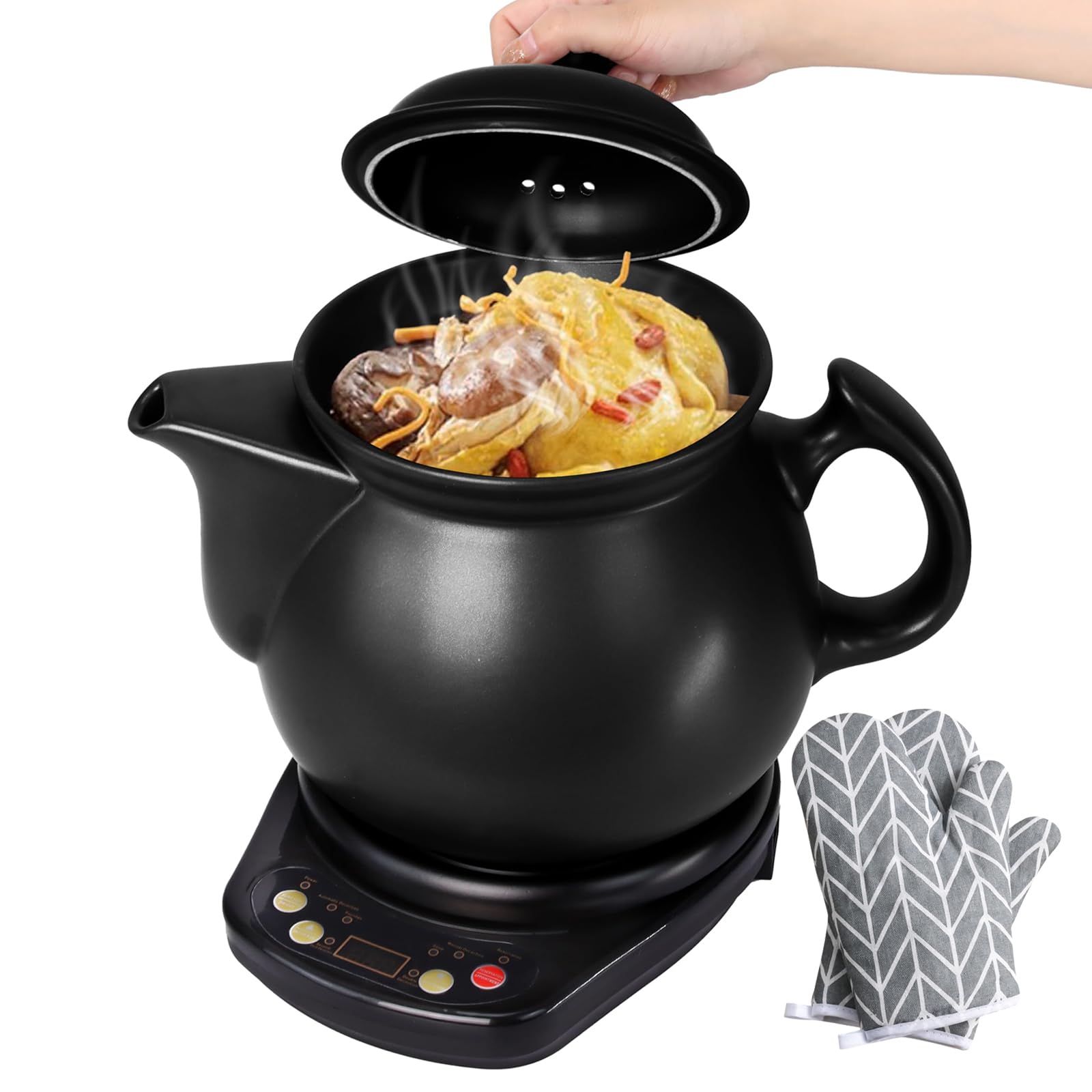 Bouilloires à café pour tisane et cuiseur de phytothérapie grand volume 6L