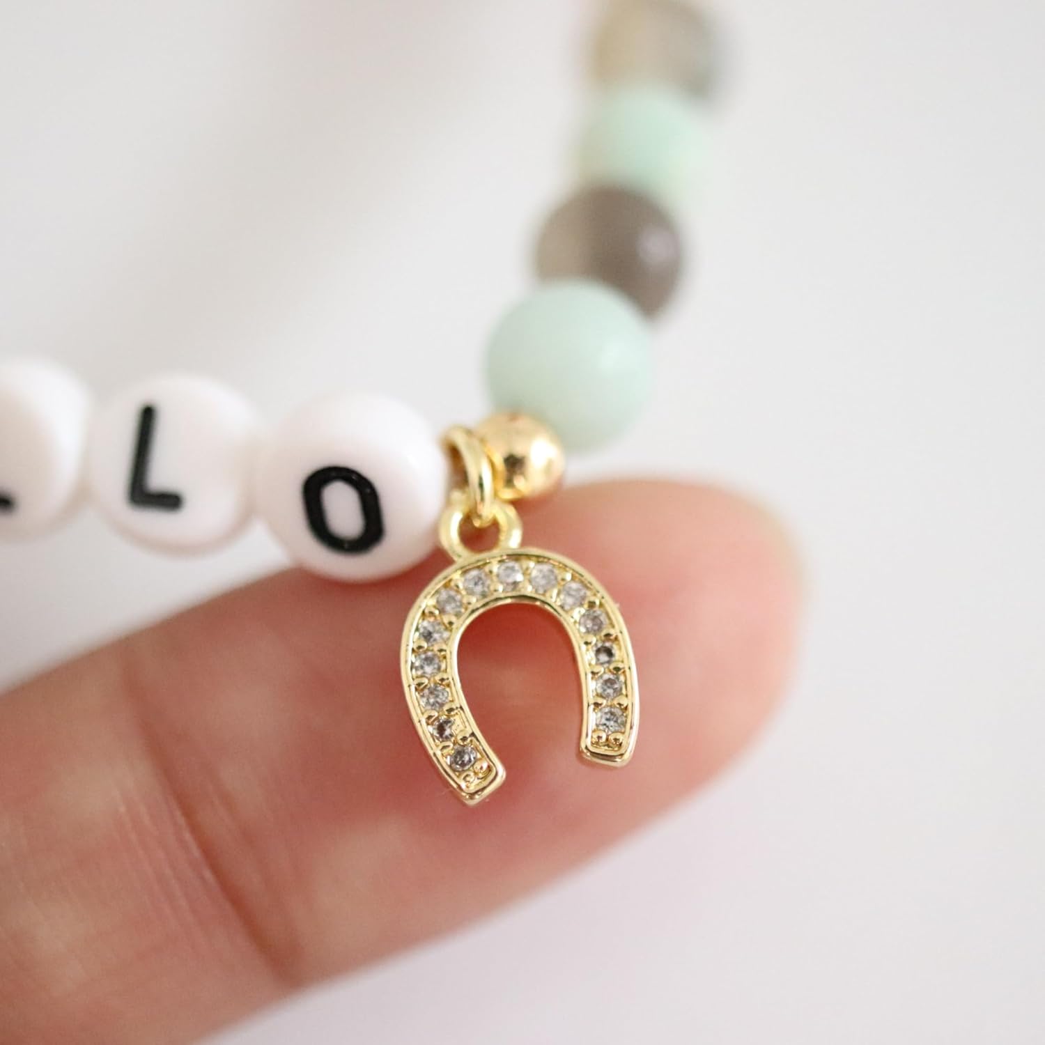 Pet Sympathy Gifts For Horses Horse Loss Bereavement Of Rainbow Bridge Memorial Gift Passing Away Ashes Died Bracelets Women Sister Horseshoe Custom Bracelet Pause Initial In Memory Remembrance Lucky