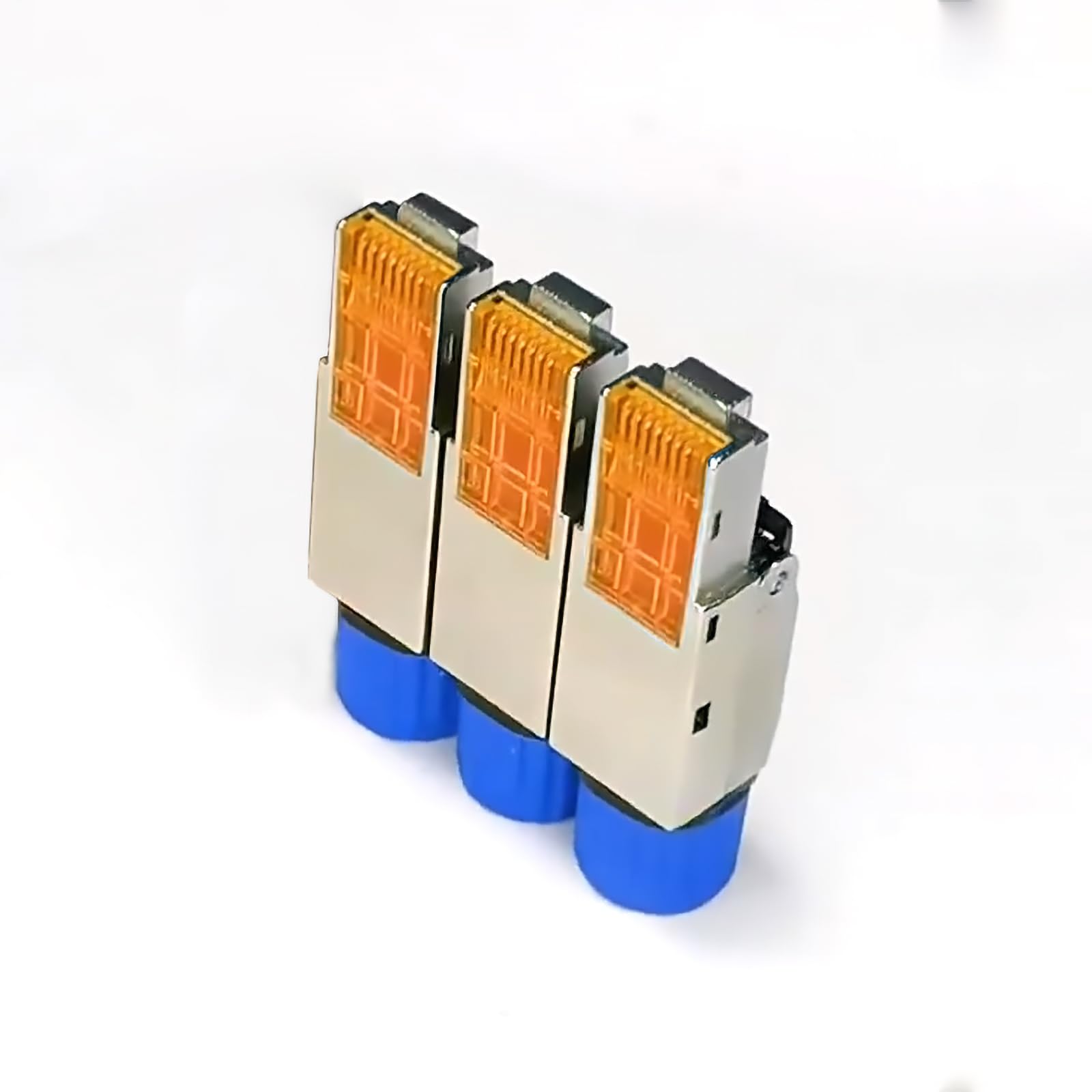 CAT8 RJ45 Stecker geschirmt werkzeuglos für CAT6A/7/8 26-23 AWG