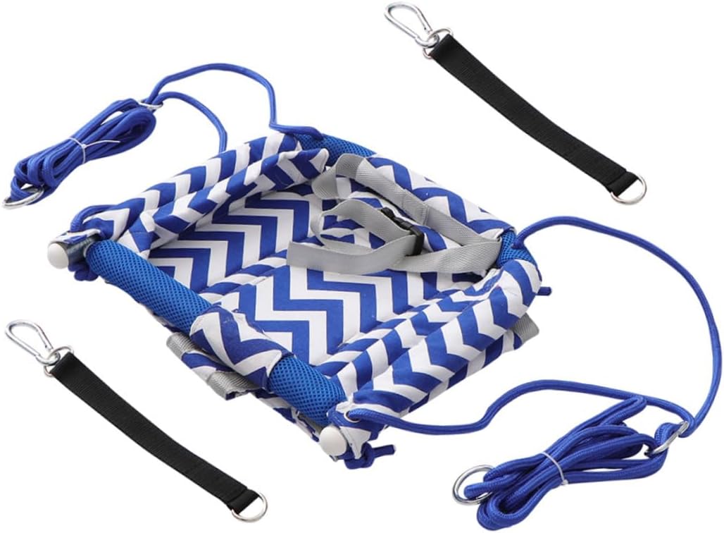 Outdoor Swing Chair for Boys and Girls Adjustable Canvas Hanging Swing for Backyard Playtime Sturdy and Comfortable Seating for Garden and Patio Fun