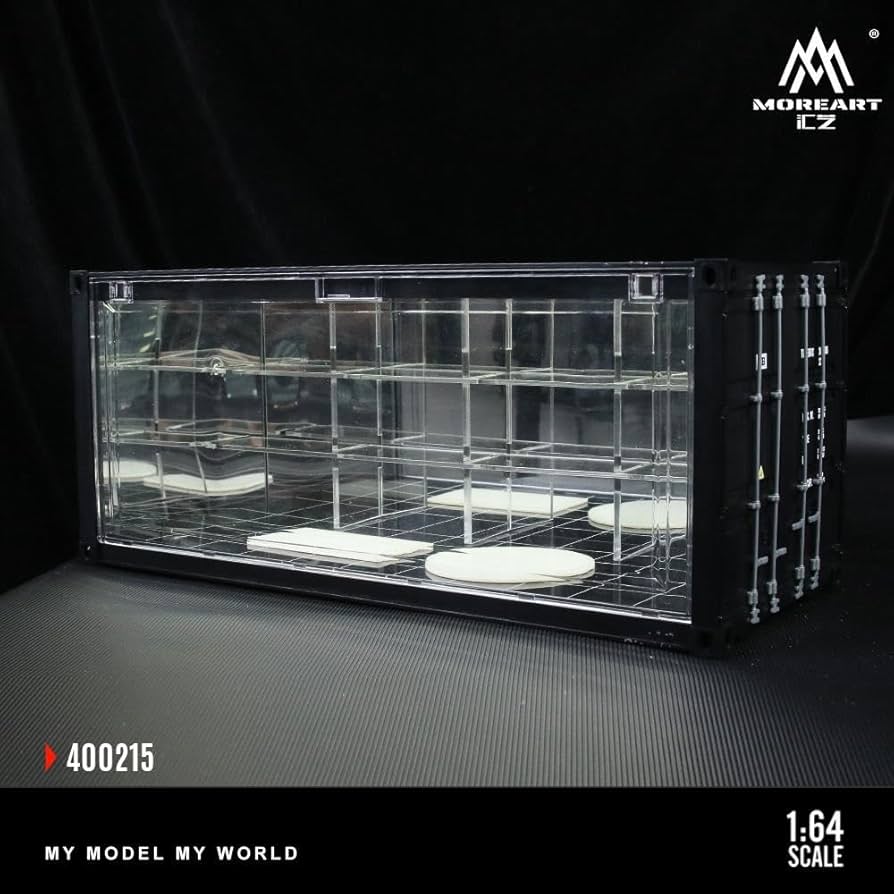 もーもー・1/18〜1/64・床壁天井発光ワイドタイプ・ディスプレーBOX もーもー・1/18〜1/64・床壁天井発光ワイドタイプ・ディスプレー