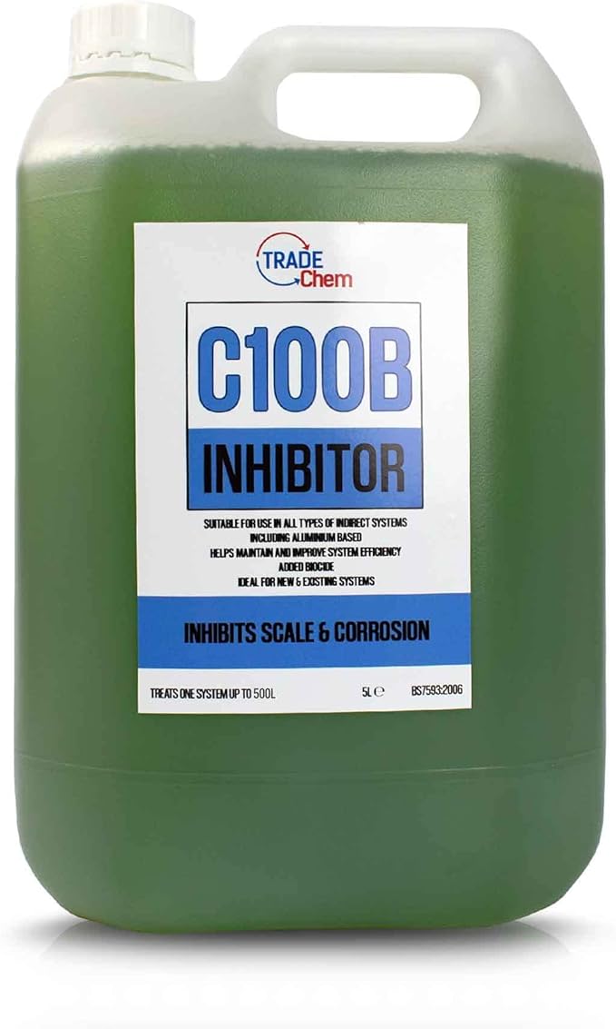 C100B Concentrated Inhibitor with Biocide 5L Boiler Central Heating