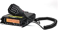 Vista 7 de TYT TH-9800D Plus Version Quad Band Cross-Band 50W Transceptor Móvil Vehículo Radio Estación Base Amateur, Cable/Software incluido Negro