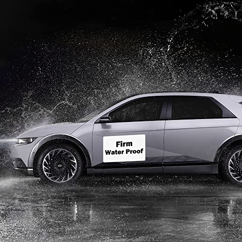 4 Pack Blank Magnetic Car Signs, Rounded Corners Blank Car Magnet Set For Advertise Business, Cover Company Logo (For Hoa), Prevent Car Scratches And Dents (12"X 17",11.7" X 8.27") #TOP3