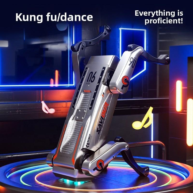 Image of Advanced AI Robot Dog Toy for Kids | Smart Walking & Jumping RC Pet with LED Eyes, Voice Control, Tricks, Dance & Remote | Interactive Rechargeable Robo Puppy for Boys & Girls (Big)