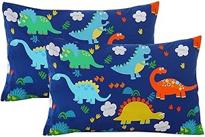 Wellboo Dinosaur Kids Pillow x Dinosaur Kingdom for Boys Girls