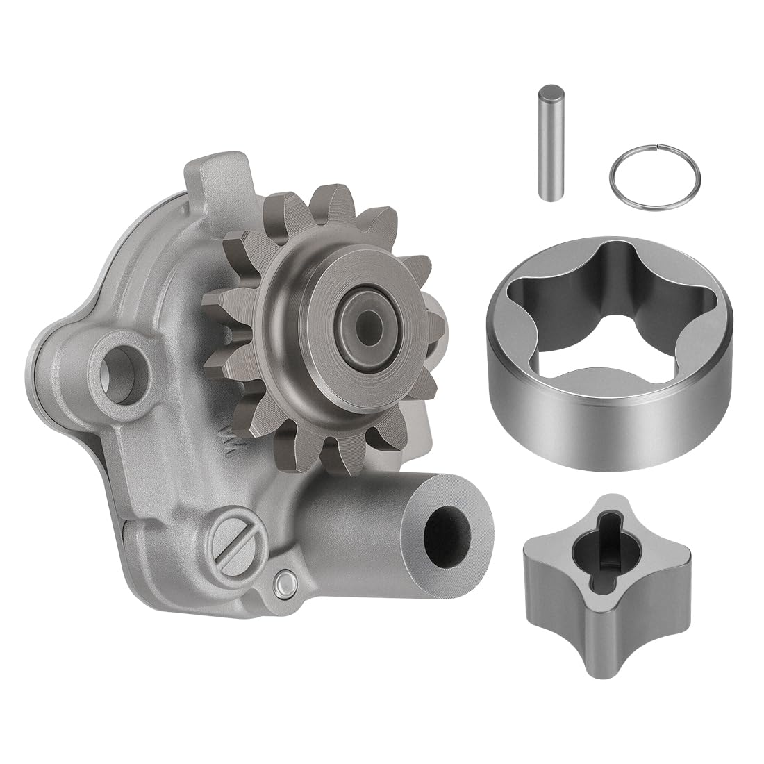 Conjunto de bomba de aceite apto para Yama-ha YZ450F WR450F 2006-2015 2S2-13300-10-00 2S2-13300-00-00
