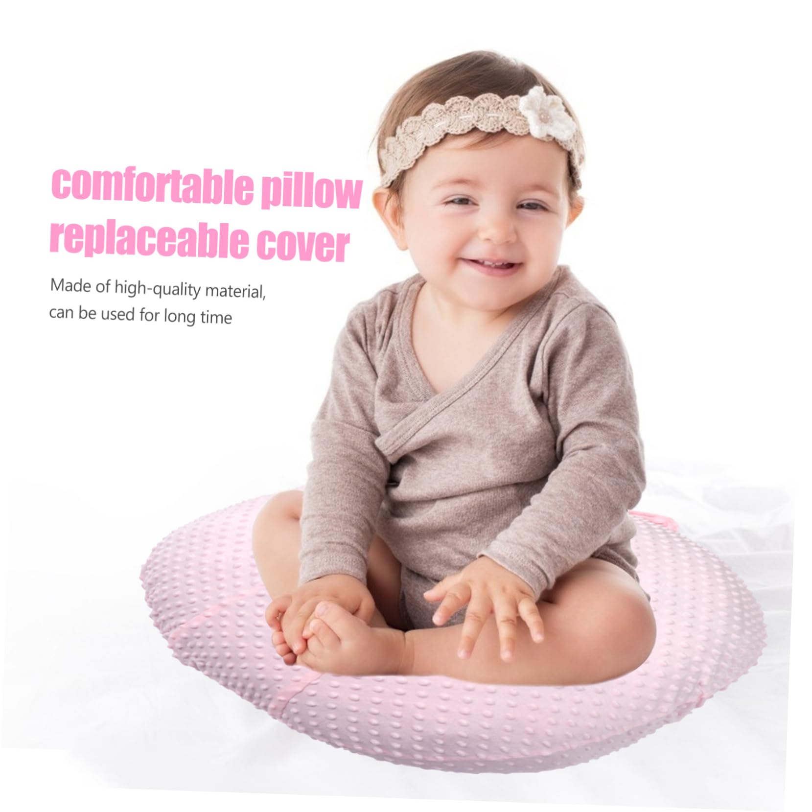 RORPOIR Lounger Cover Lounger Cover for Cotton Case Breathable and Comfortable Pink