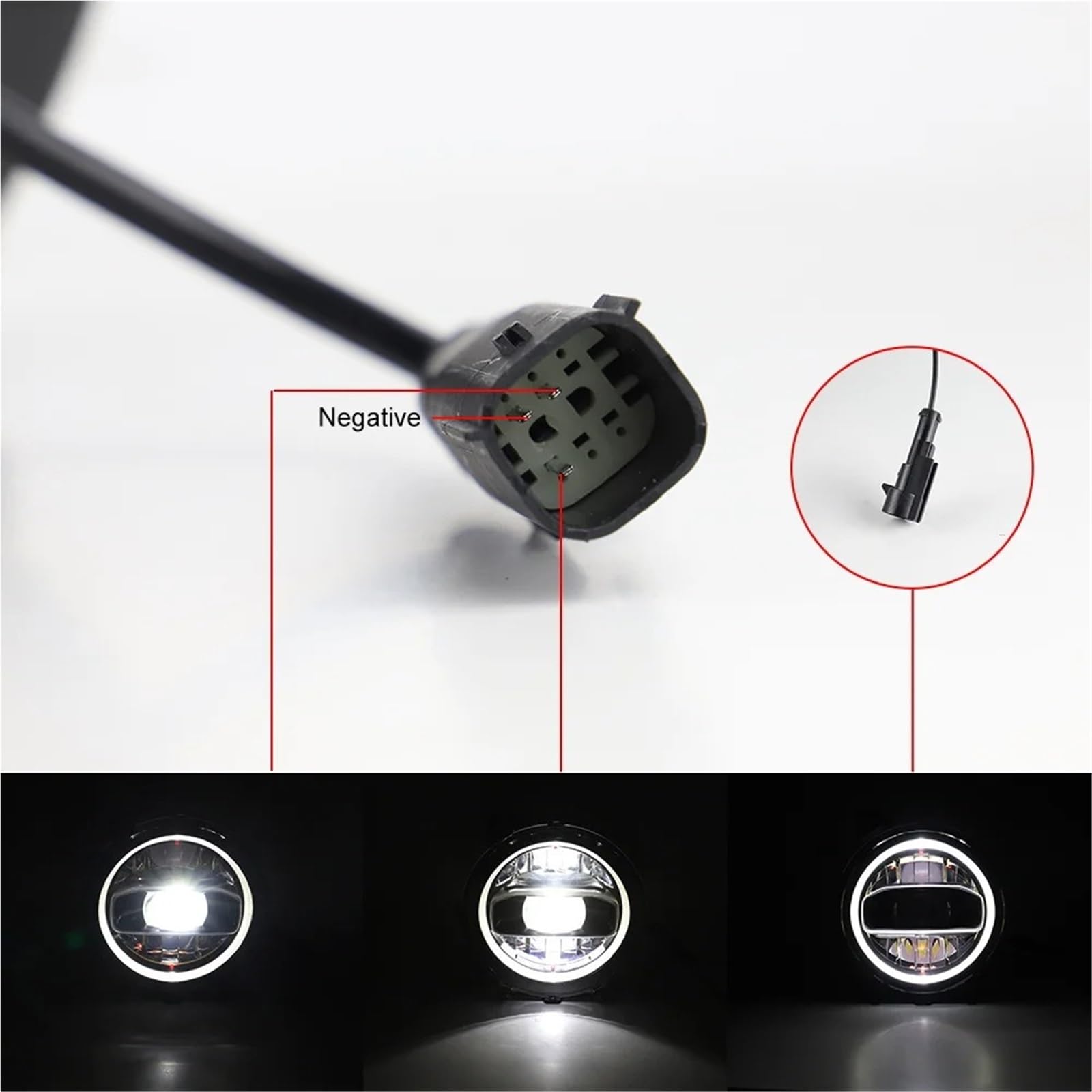 Faro Coche Faros Delanteros LED De 9 Pulgadas Con Luces Circulación Diurna (DRL) Para Jeep Para Wrangler JL JLU JT Rubicon 2018 2019 2020-2024 Faros Delanteros