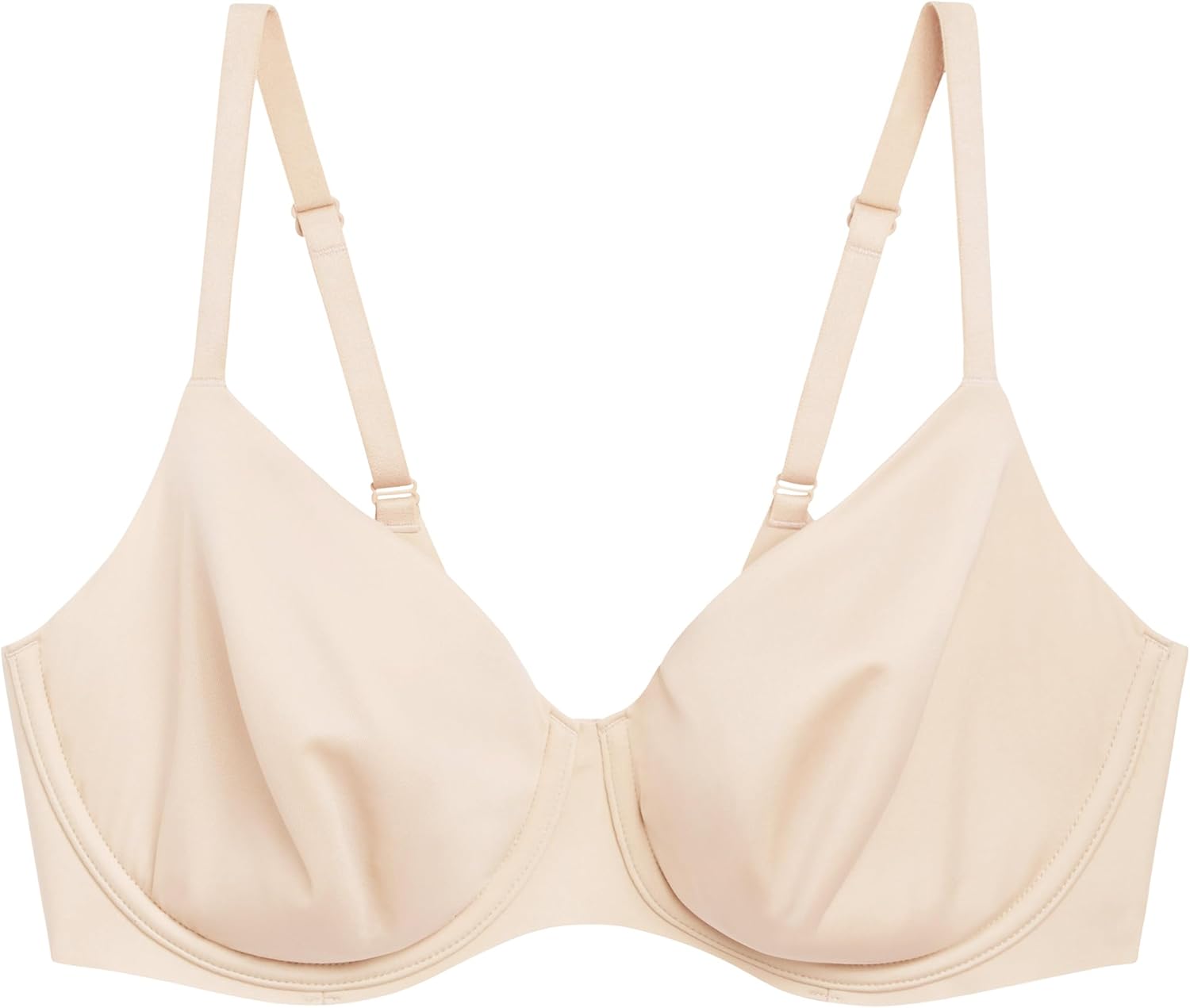 Wacoal Women's Sleek Standard Seamless Full Coverage Underwire Bra