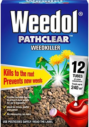 Weedol 020014 Pathclear Weedkiller 5 Litre Refill, Clear