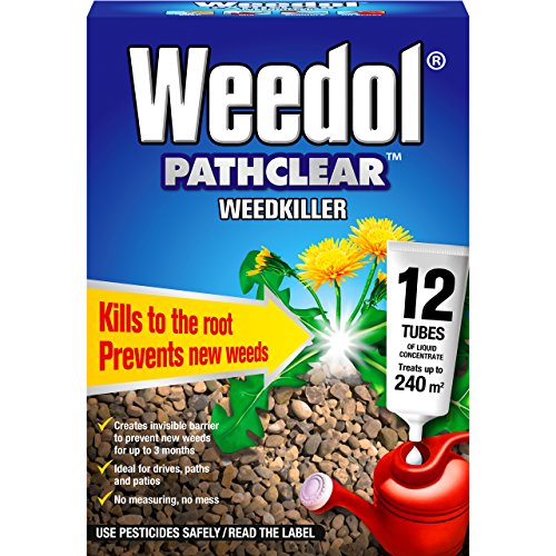 Weedol Ultra Tough Weed Killer Liquid Concentrate, 12 Tubes