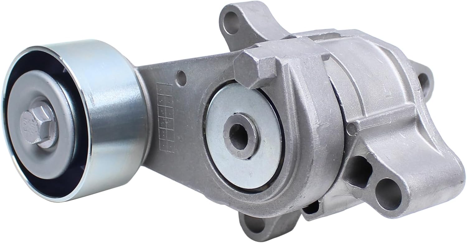 MOTOKU Serpentine Drive Belt Tensioner with Pulley and Belt for Toyota Tacoma 2.7L 4Cyl 2005-2023
