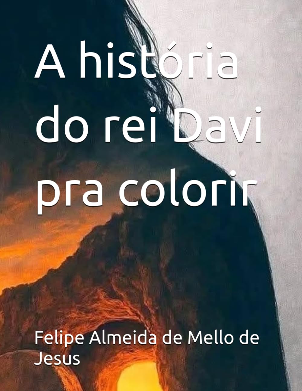 A história do rei Davi pra colorir