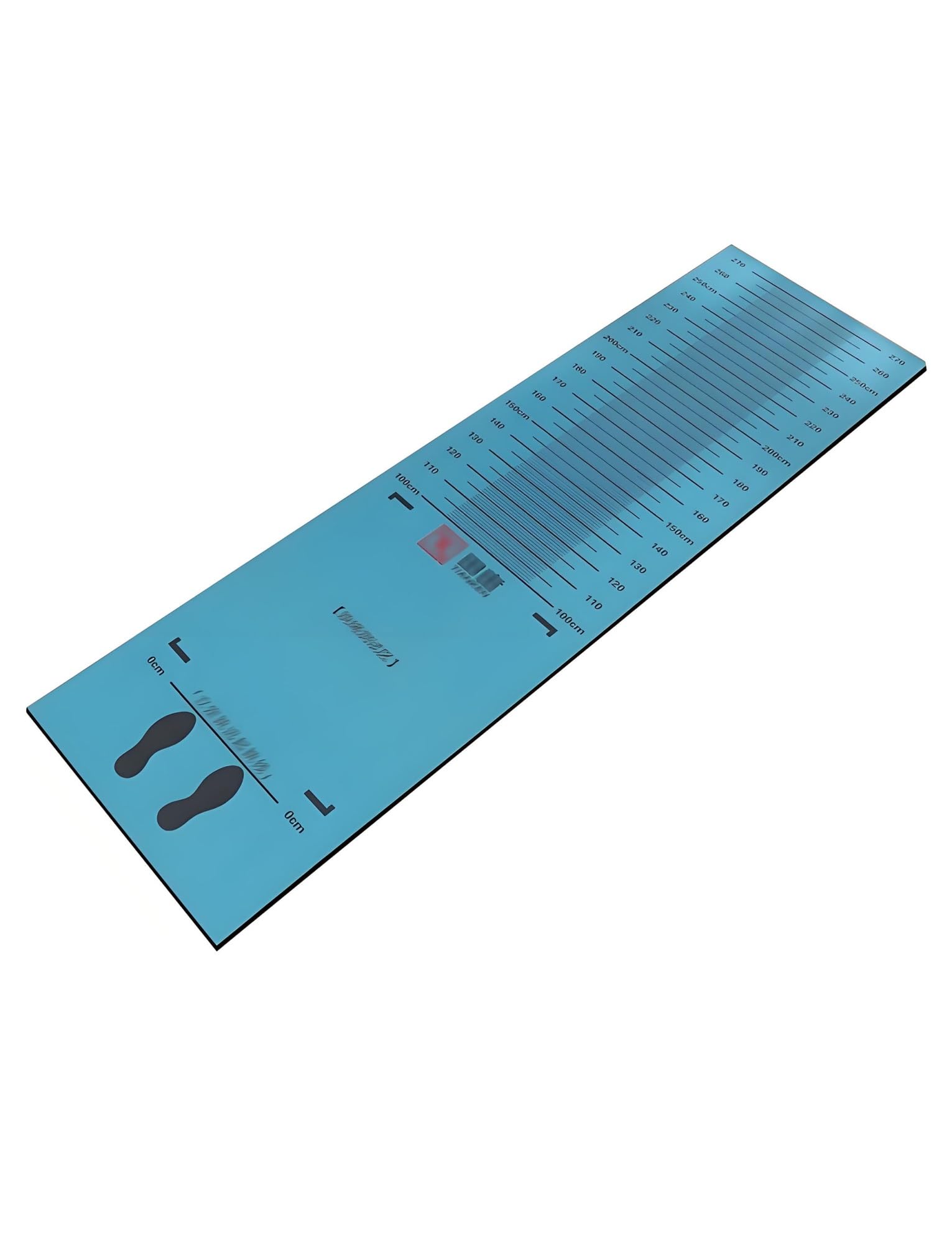 Standing Long Jump Mat Practice Test Standing Carpeted Non Slip Quiet Physical Test Board for School Gym for Practicing Long Jump(Green,310x90cm)