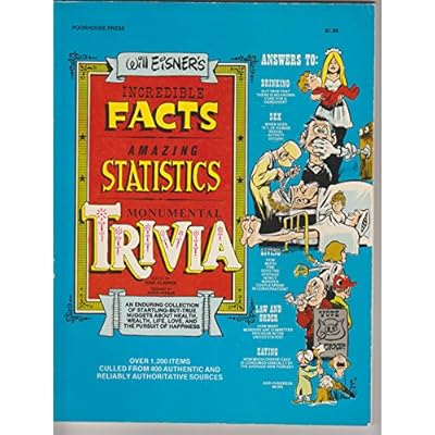 Will Eisners Incredible Facts Amazing Statistics Monumental Trivia
