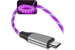 USB C to USB C Cable with Magical LED Light 3A Fast...