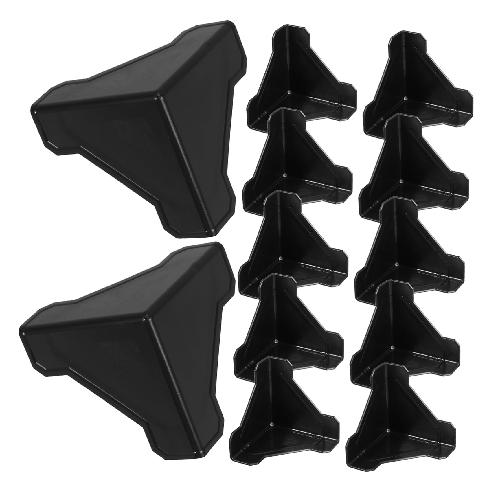Outanaya 100Pcs Carton Packing Corner Protectors Durable Furniture Edge Guards for Safe Shipping Lightweight and Reusable Packaging Corner Guards Suitable for Boxes and Cabinets