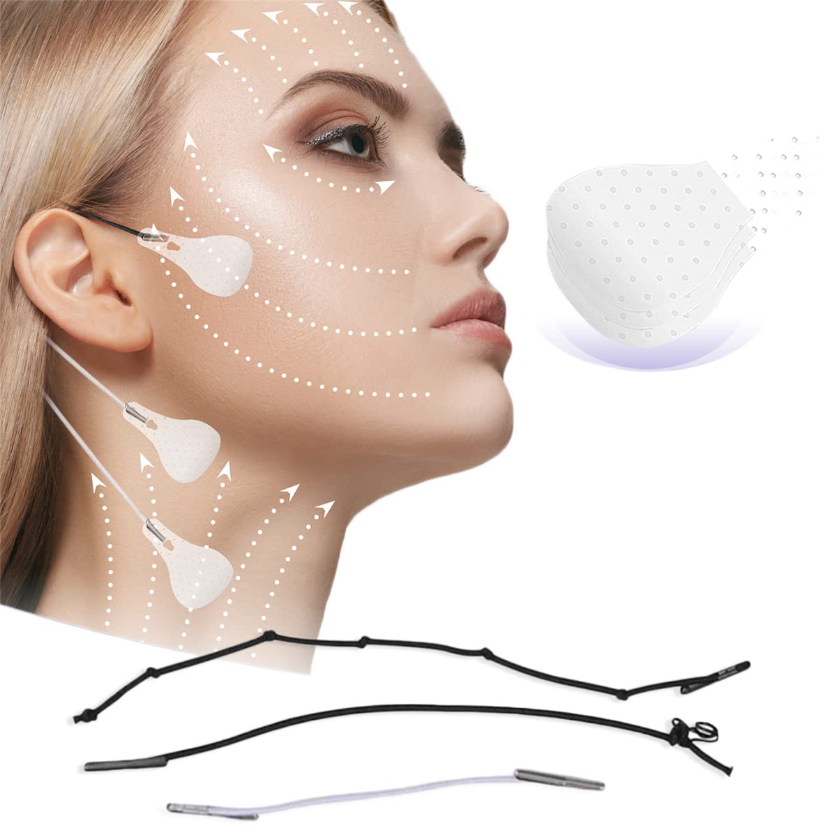 Amazon | d.d.Trek リフトアップテープ 小顔テープ たるみ リフト