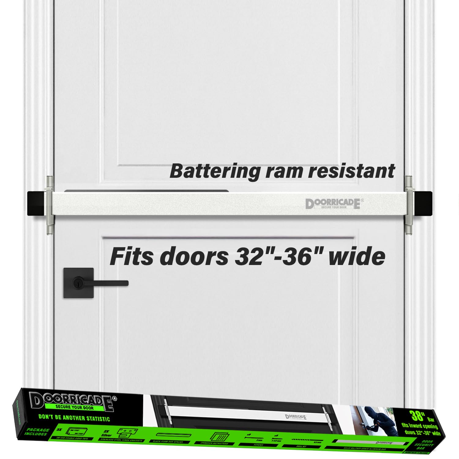 Doorricade Door Bar by Doorricade