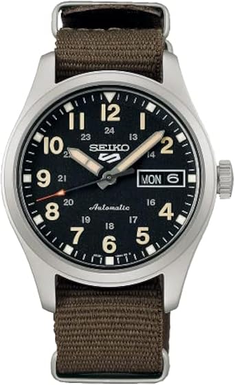 Seiko 5 Sport Automatic Black Dial Unisex Watch SRPJ85
