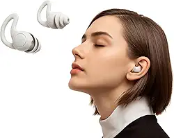 Tampão de Ouvido de Silicone com Cancelamento de Ruído | Redução de Sons Altos e Proteção Auditiva | Confortável e Reutilizável