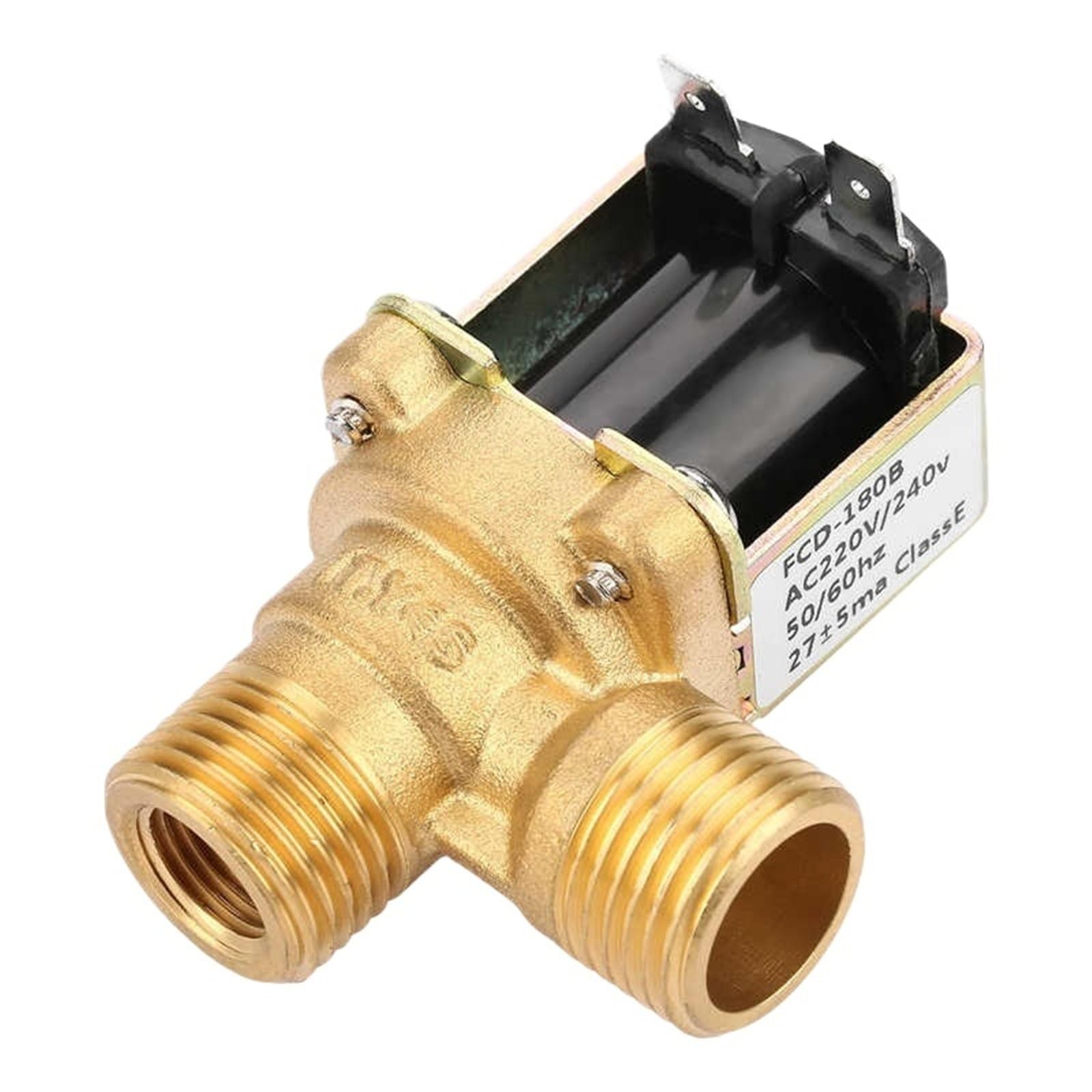 Électrovanne 220V pour arrosage et gestion de l'eau domestique G1/2 laiton