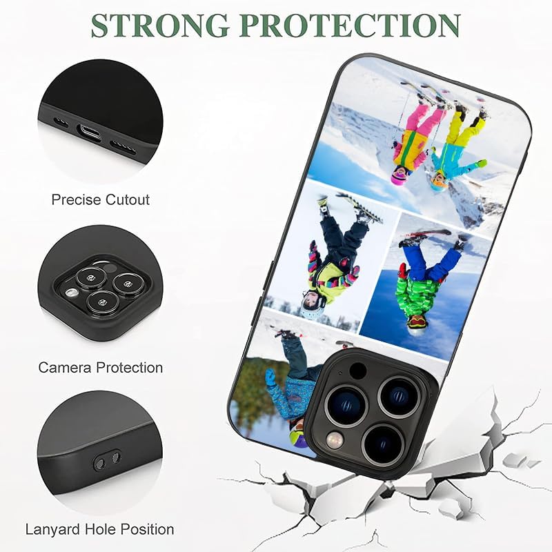 Miniatura 5 de Funda de teléfono con fotos personalizadas compatible con iPhone 161514131211 Pro MaxMimiXs MaxXr78 PlusSamsung Galaxy S23S22S21S20