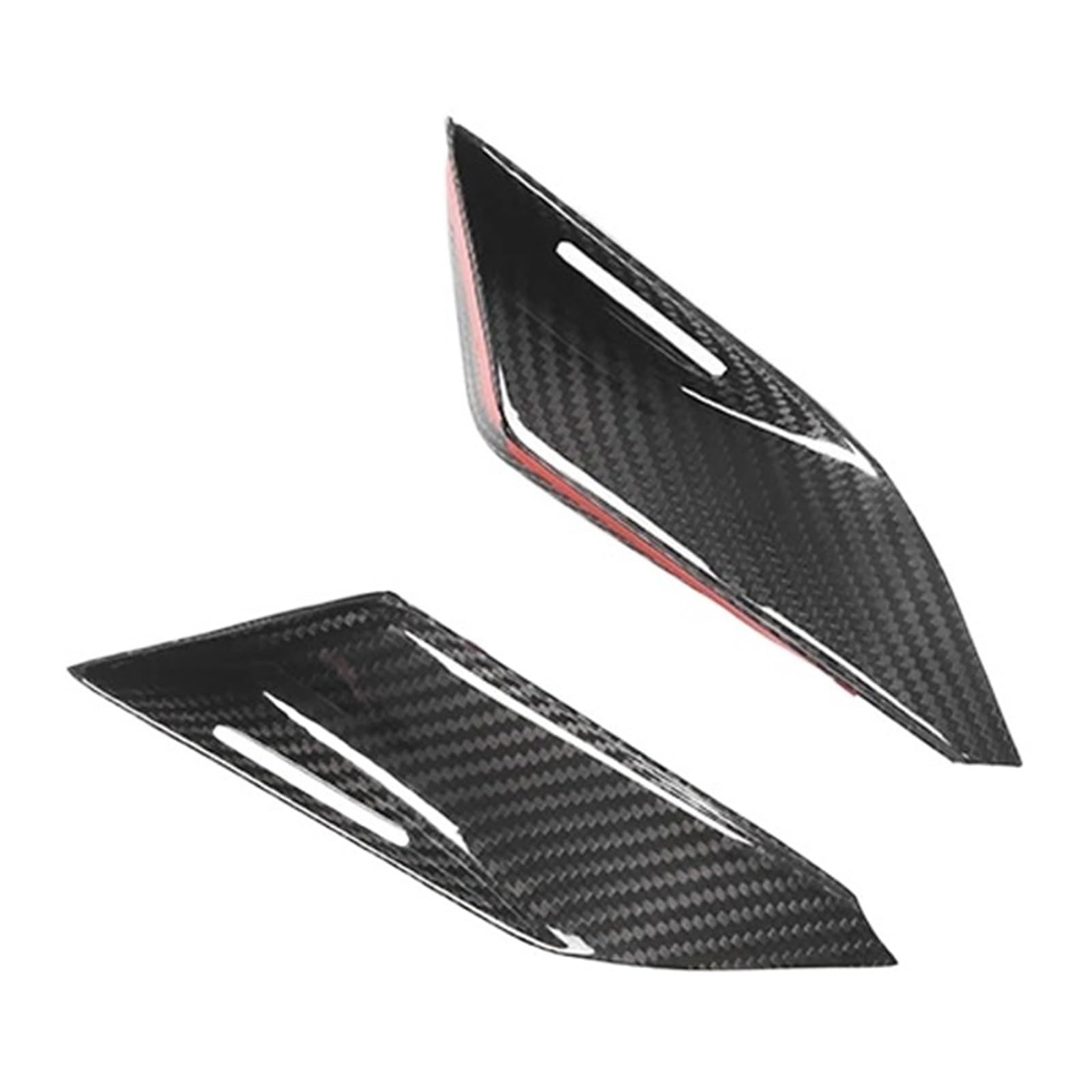 GSGBMD Compatible for Porsche Taycan 911 992 2019-2026 Real Carbon Fiber Car Door Inner Handle Door Bowl Cover Trim Car Interior Accessories(Style A for 911)