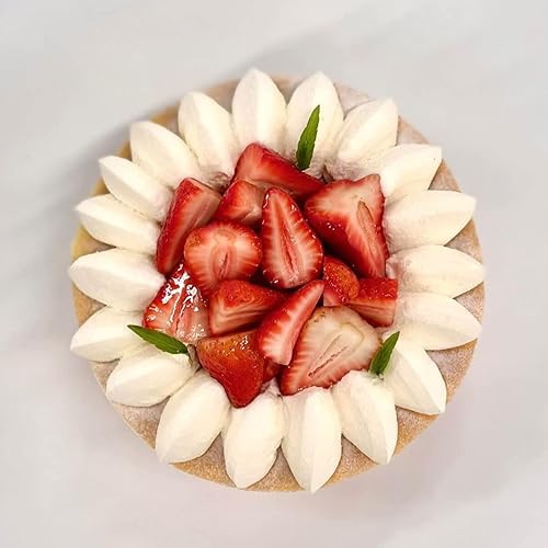 Miniatura 4 de Moldes de silicona 3D de fresa, 5 unidades, mini molde de fondant de fresas para decoración de tartas de chocolate, moldes de dulces, decoración de