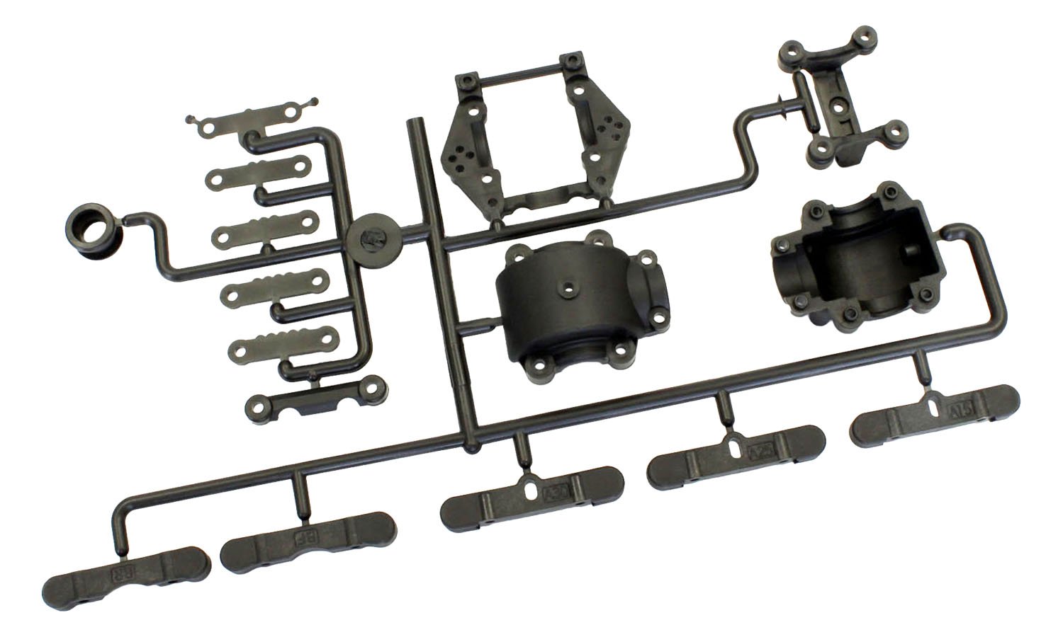 Kyosho Zx-5/Sp/R Carbon Composite Bulkhead Set : Amazon.sg: Toys
