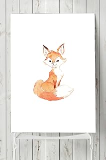 Postermanya (pster8847) Tilki Tasarım Çocuk Odası Poster (60x90cm)