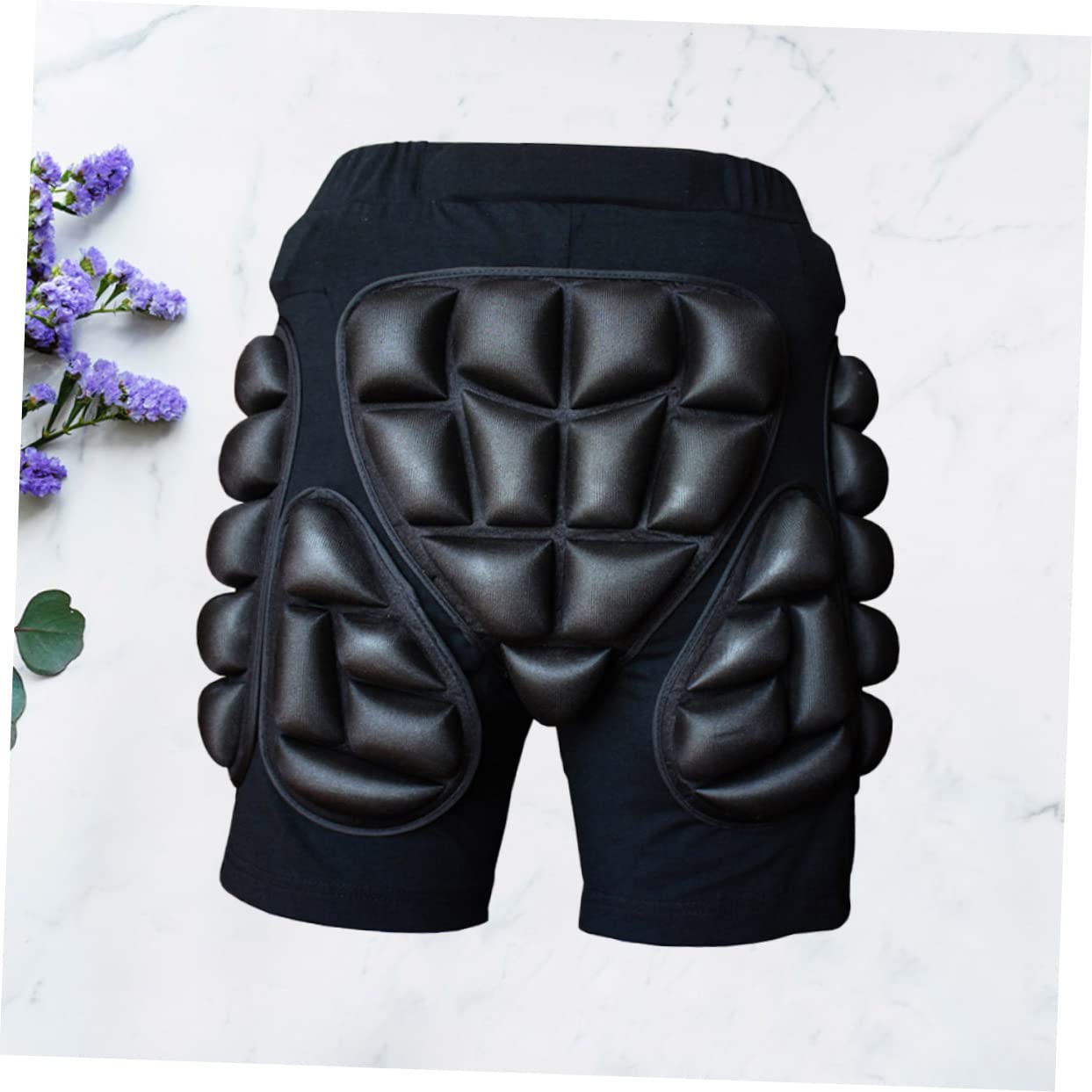 BESPORTBLE Thick 2.5cm Skating Hip Pad Ski Ice Pad for Kids Adults Hockey Pants Skate Riding Pants