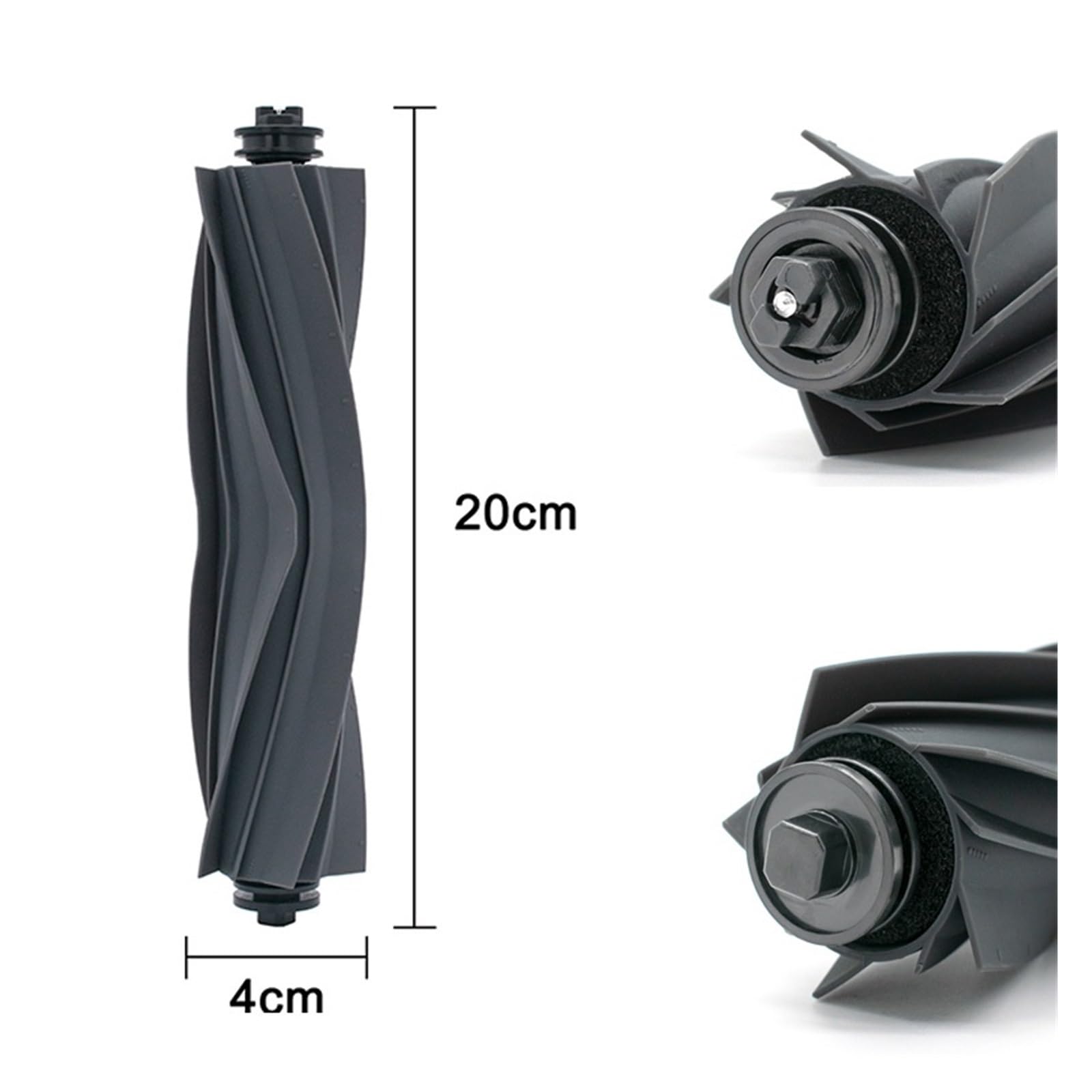 Kompatybilny z Dreame L10s Ultra / S10 Pro akcesoria kompatybilne z XIAOMI Mijia Omni 1S B101CN Robot X10+ Robot Vacuum Main Side Brush Filter Mop Parts (bordowy)
