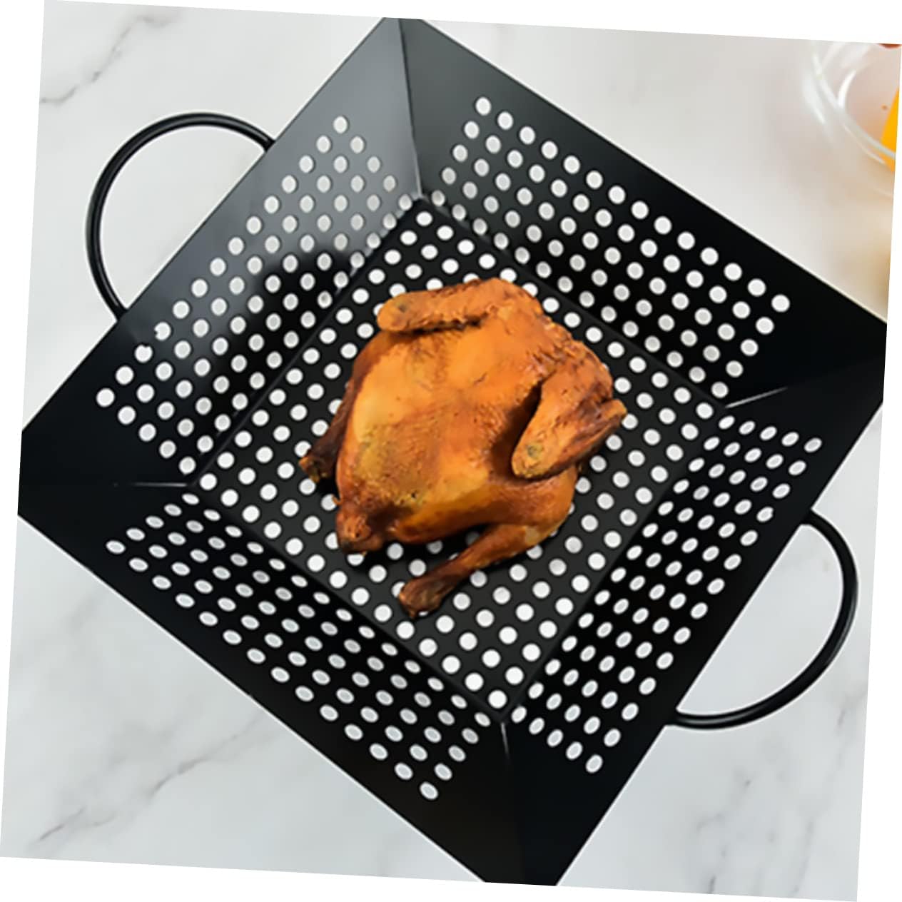 Bbq Grill Pan Barbecue Grill Plate Outdoor Bbq Accessories Non-stick for